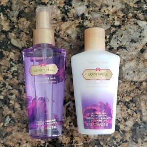 Love spell 4.2 oz travel set